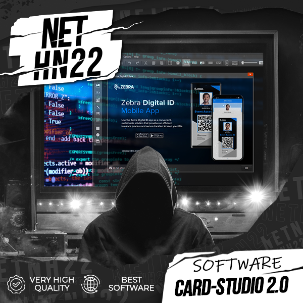 Zebra CardStudio 2.0 ID Card Design Professional #full-license#